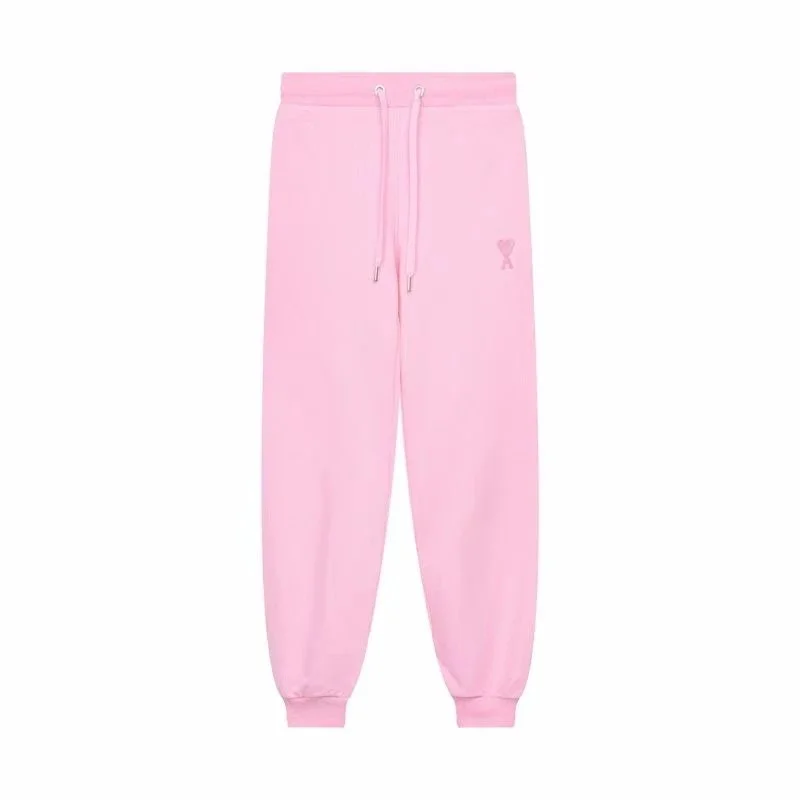 Ami Paris Pink Ami de Coeur Sweatpants
