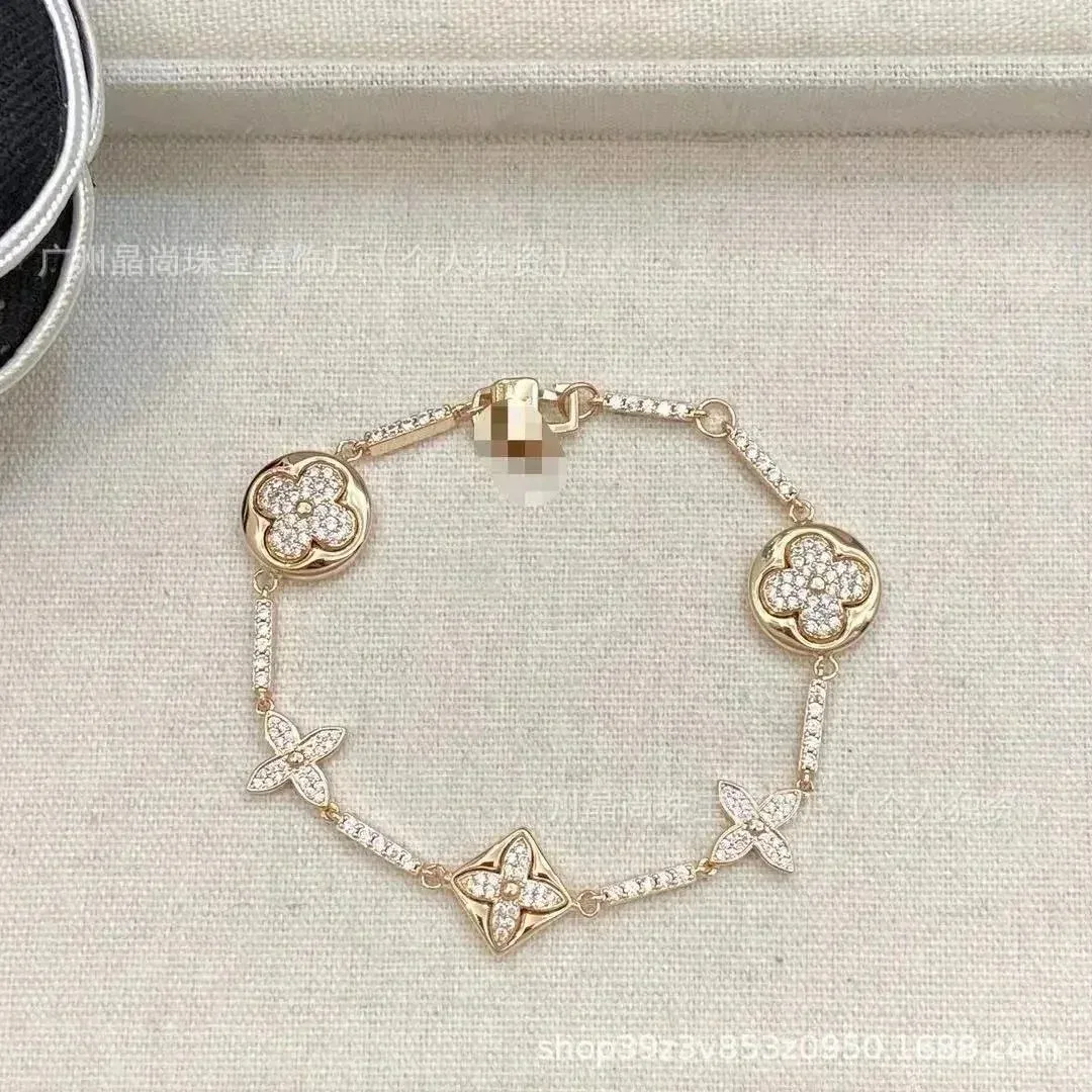 Louis Vuitton Tabi Gold Flower Bracelet