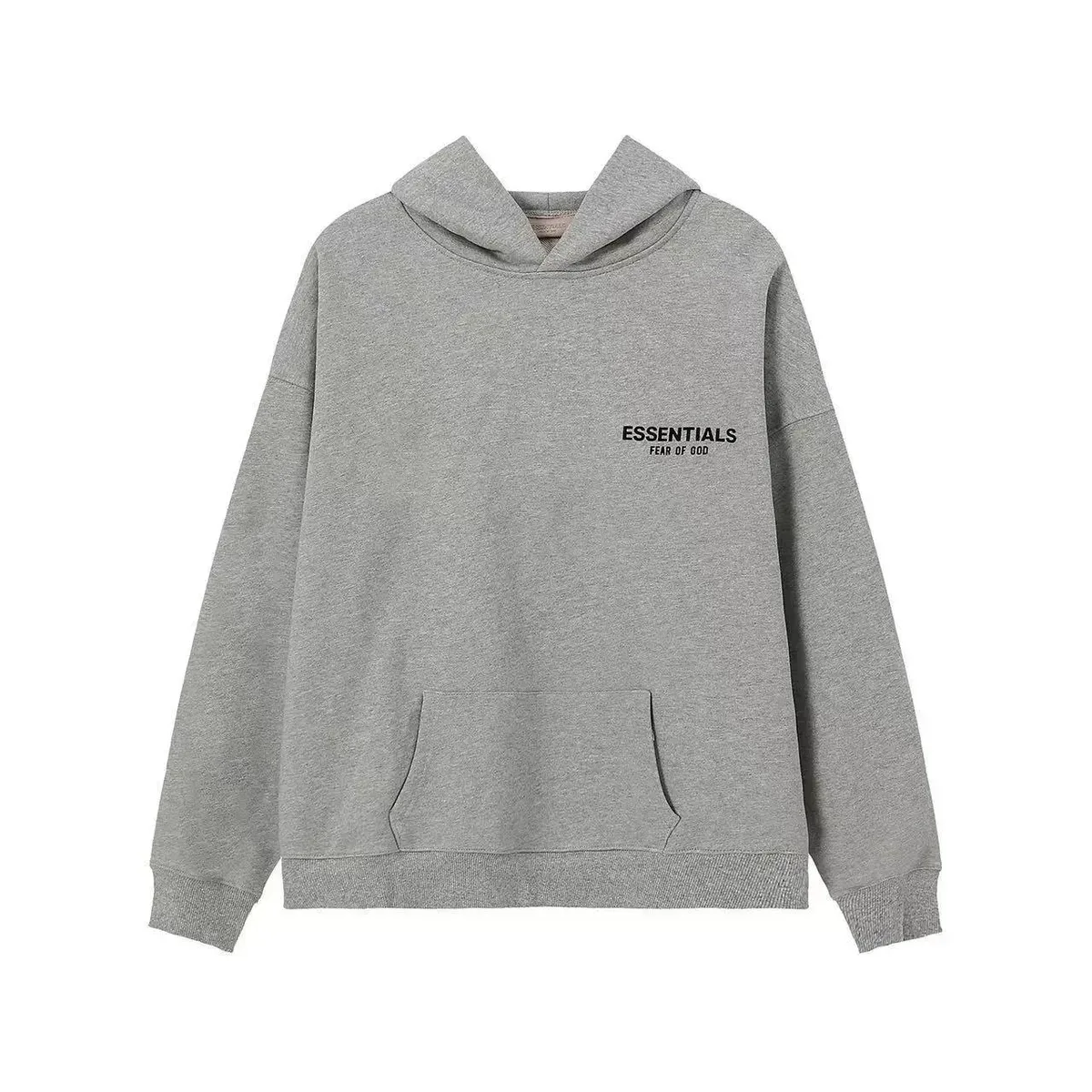 Fear of God Essentials Grey Oversized Hoodie