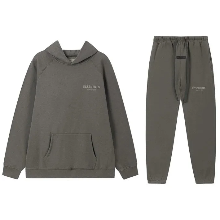Fear of God Essentials Hoodie & Pants Set Olive