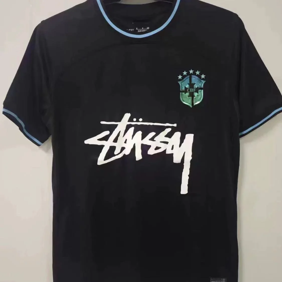 Stussy CBF Brazil Jersey Black