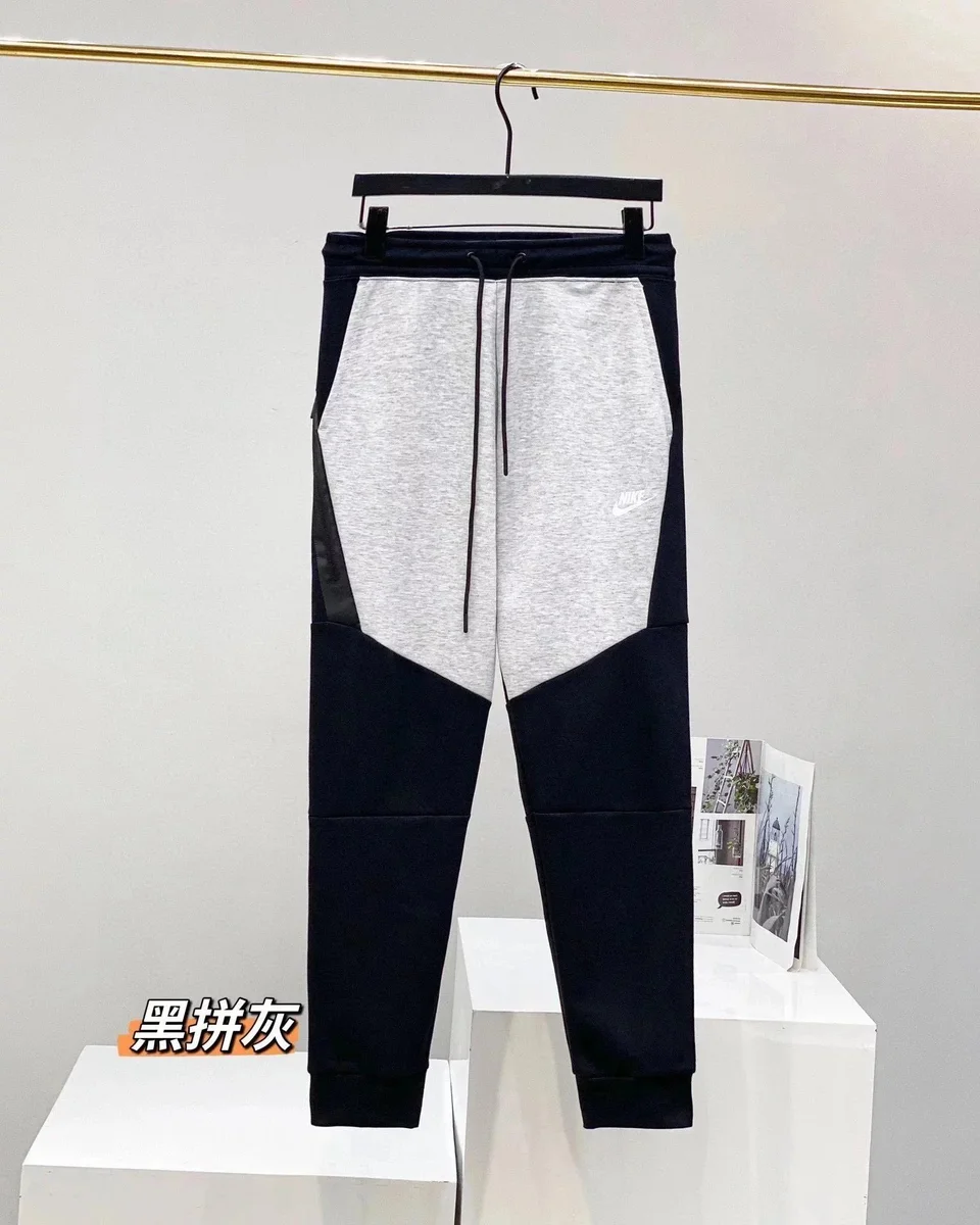 Nike Tech Fleece Black and Grey Joggers