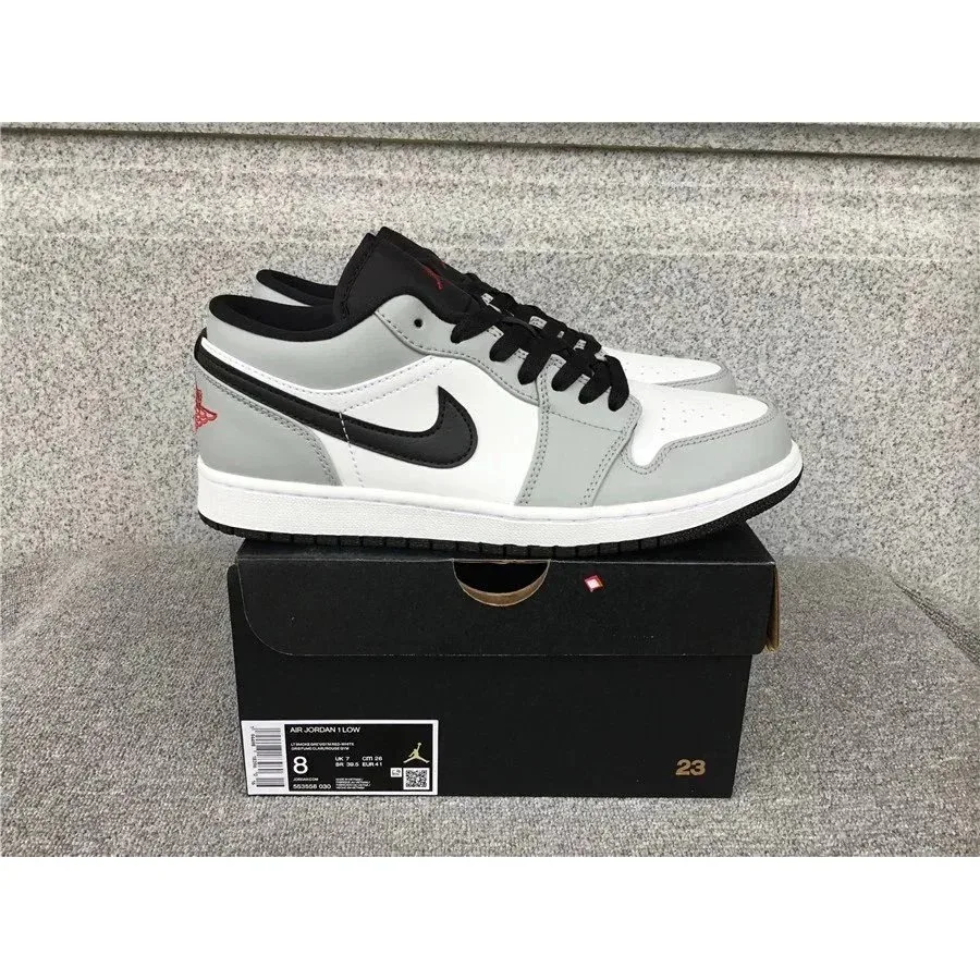 Nike Air Jordan 1 Low Sail/Black/White Sneakers