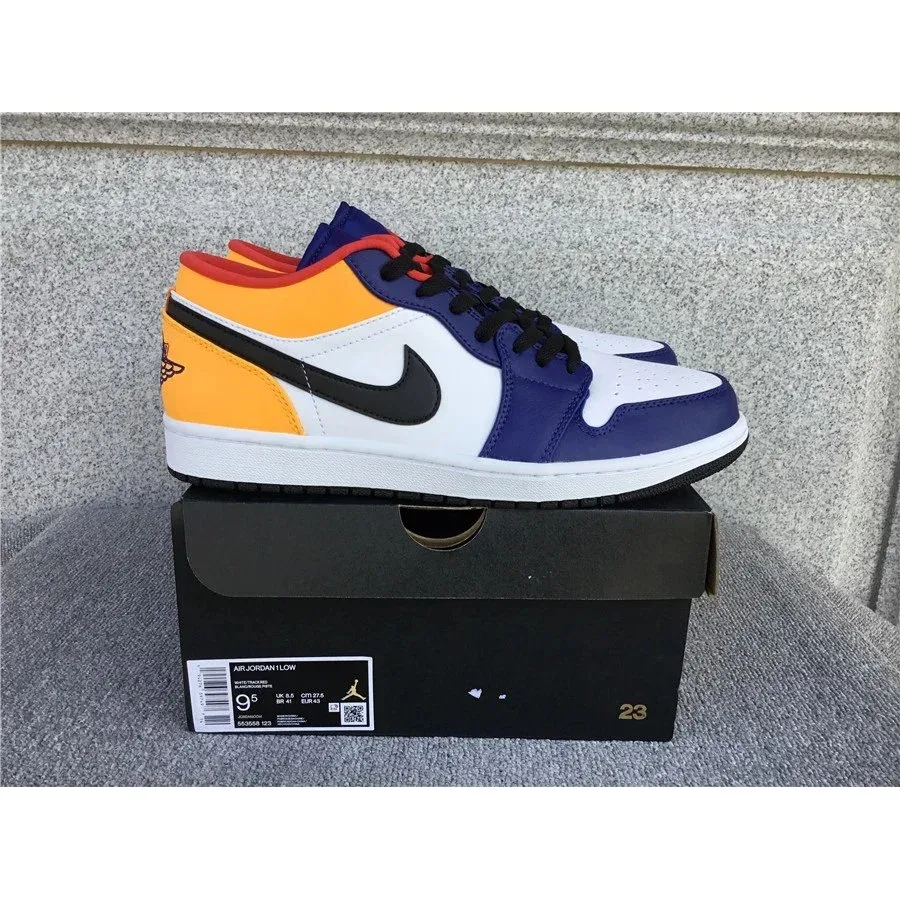 Nike Air Jordan 1 Low 'Lakers' Sneakers
