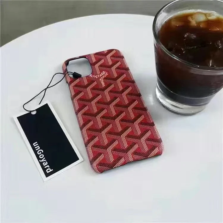 Goyard Goyardine Red Phone Case