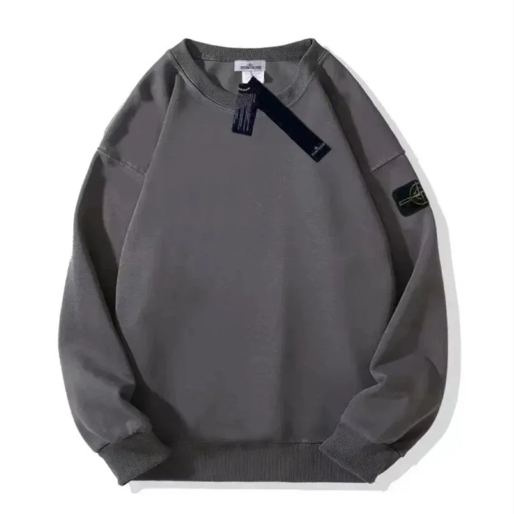 Stone Island Shadow Project Grey Solid Sweatshirt