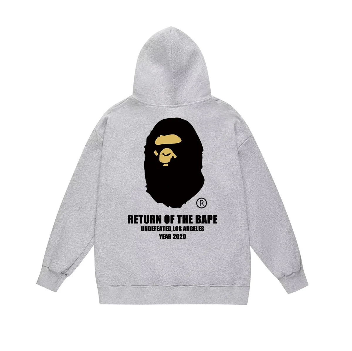 A Bathing Ape BAPE STA Grey Hoodie