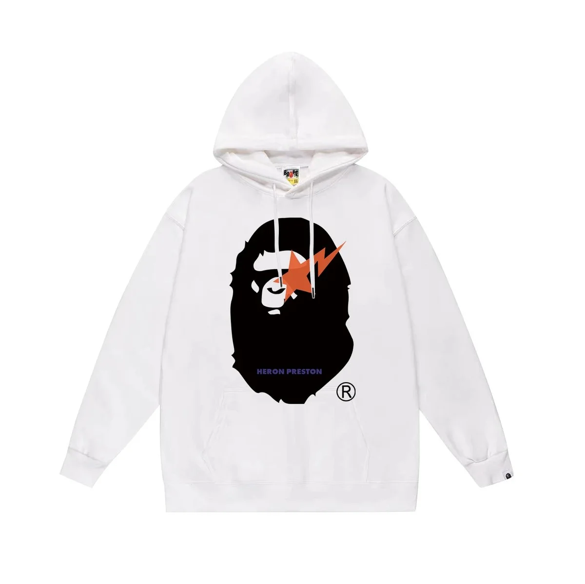 A Bathing Ape BAPE STA White Hoodie