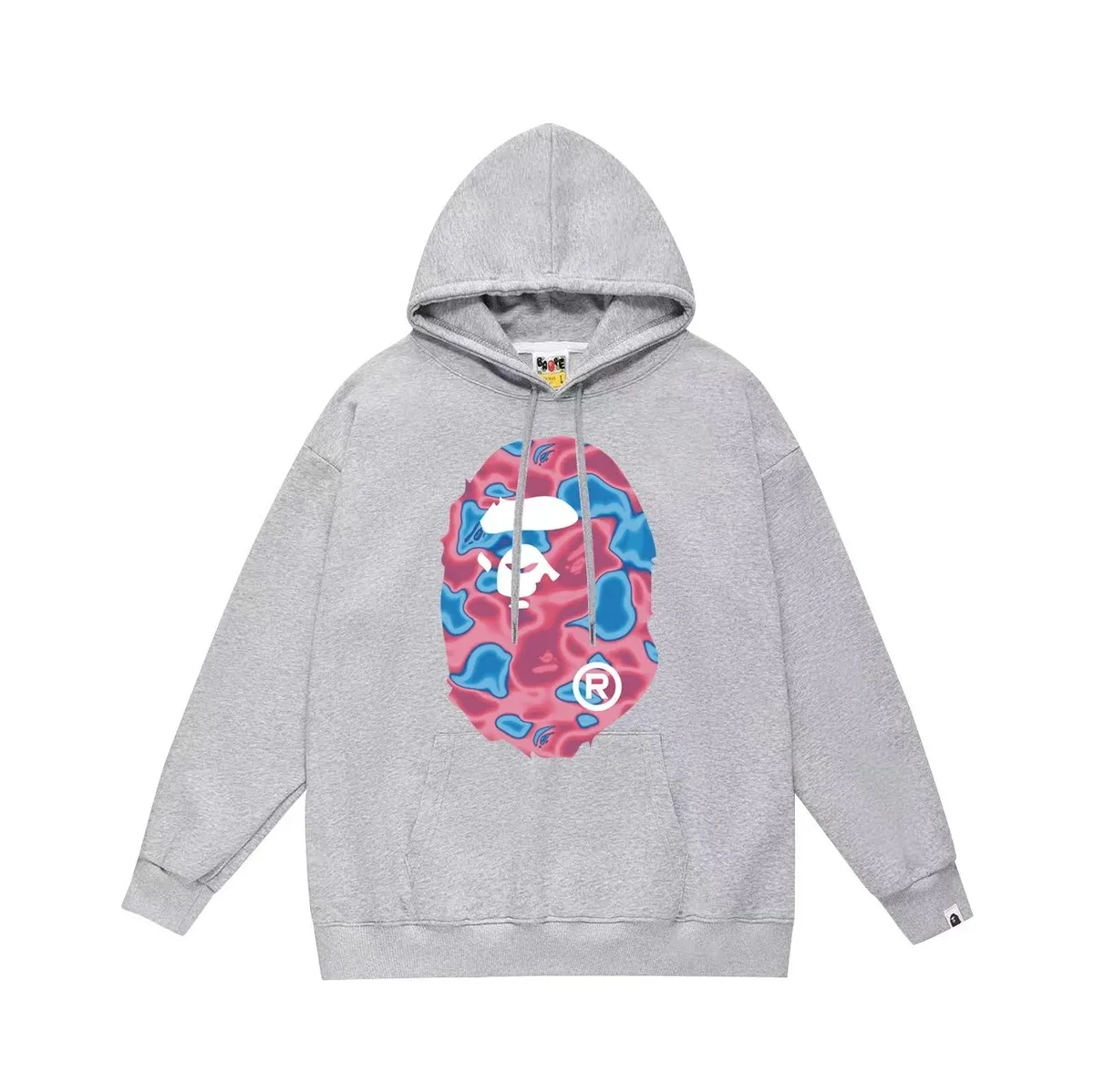 A Bathing Ape BAPE STA ABC Camo Grey Hoodie