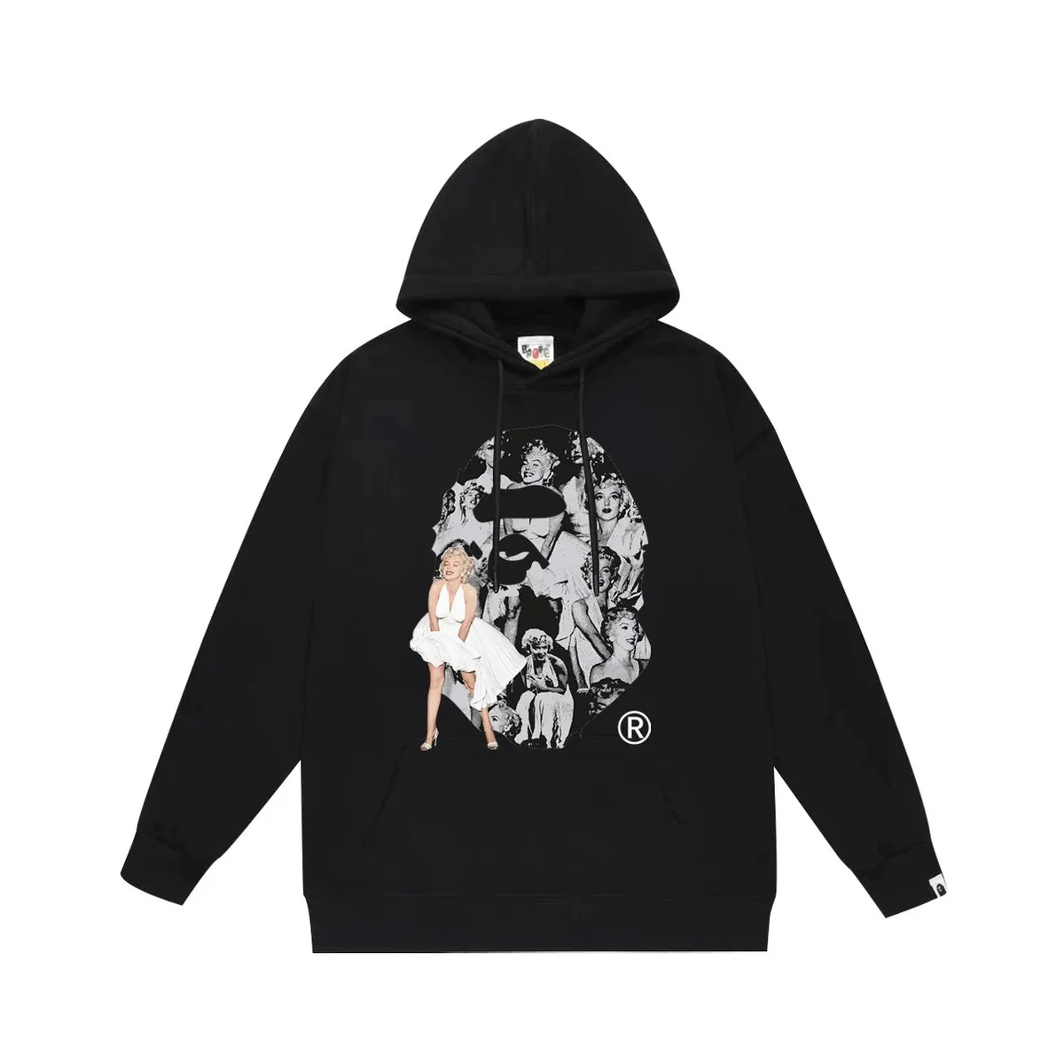 A Bathing Ape BAPE STA Black Marilyn Hoodie