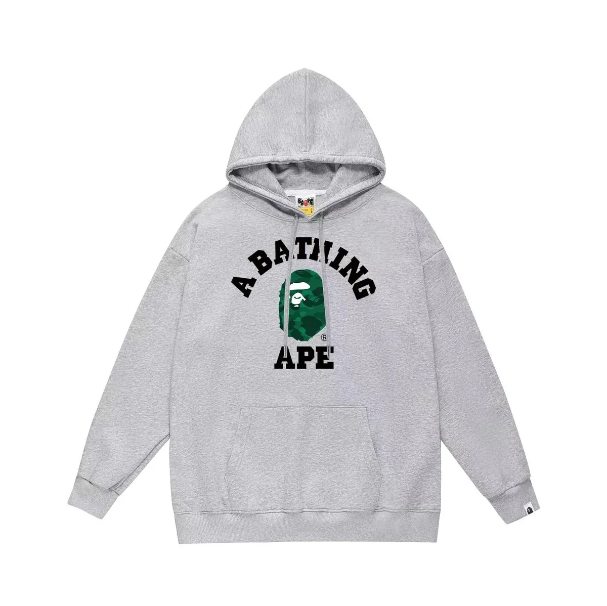 A Bathing Ape BAPE STA Green Camo Hoodie