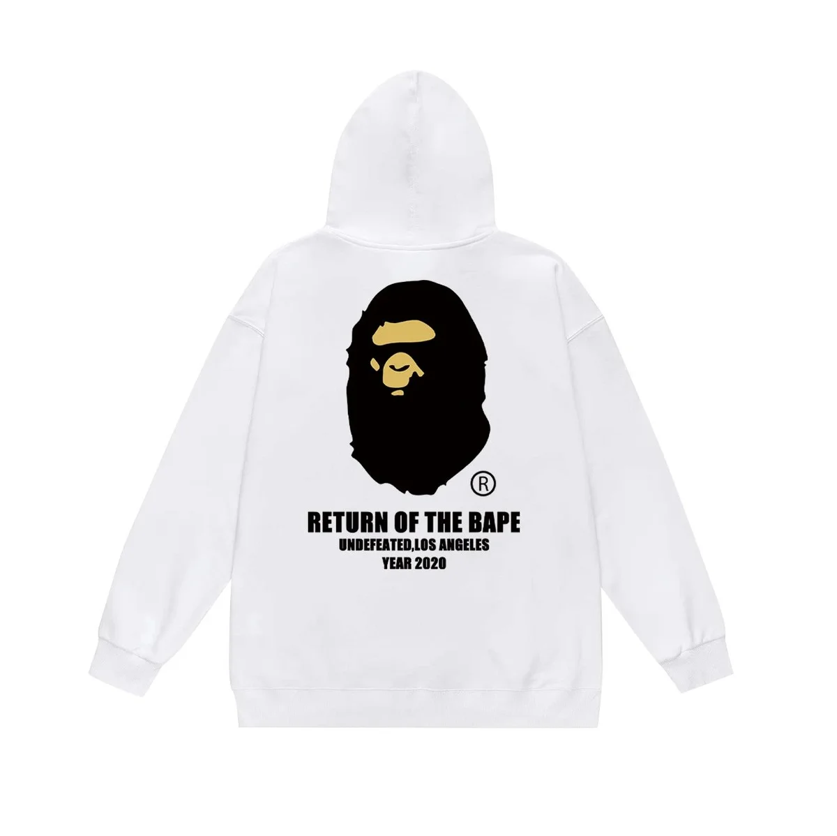 A Bathing Ape BAPE STA White Hoodie