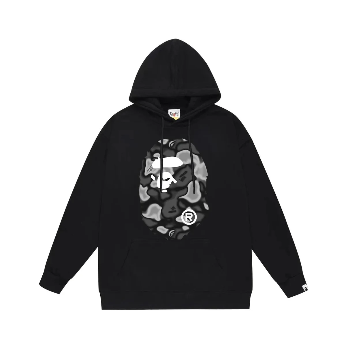 A Bathing Ape BAPE STA Black Hoodie