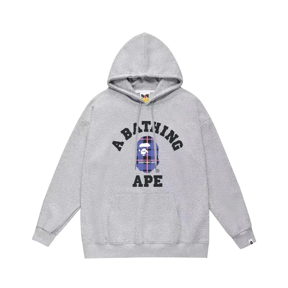 A Bathing Ape BAPE STA Grey Hoodie