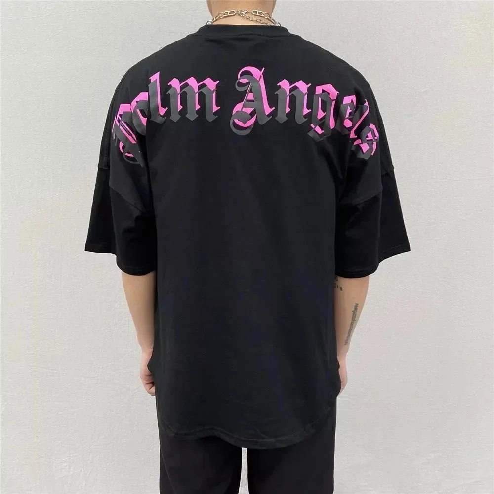 Palm Angels Bear T-Shirt Black/Pink T-Shirt