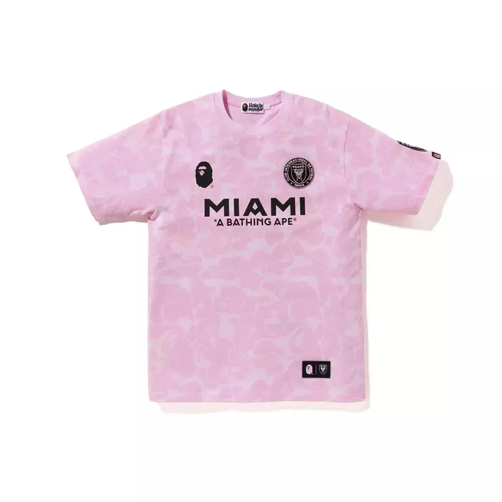 A Bathing Ape Miami Pink Camo T-Shirt