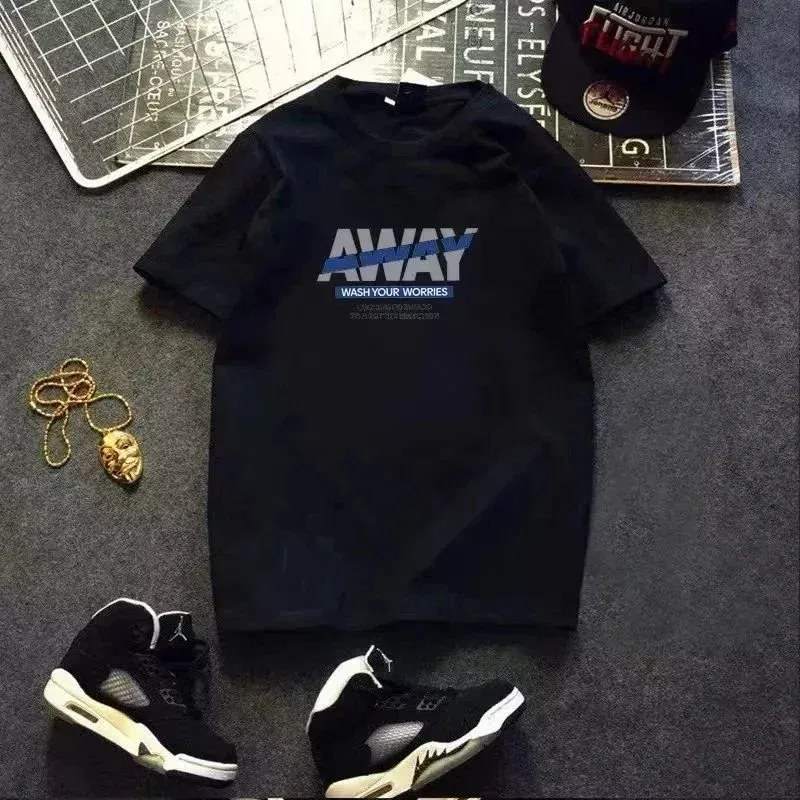 Black 'AWAY' T-Shirt