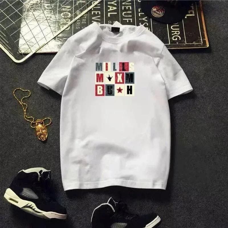 White 'MILLS MXM BUSH' T-Shirt