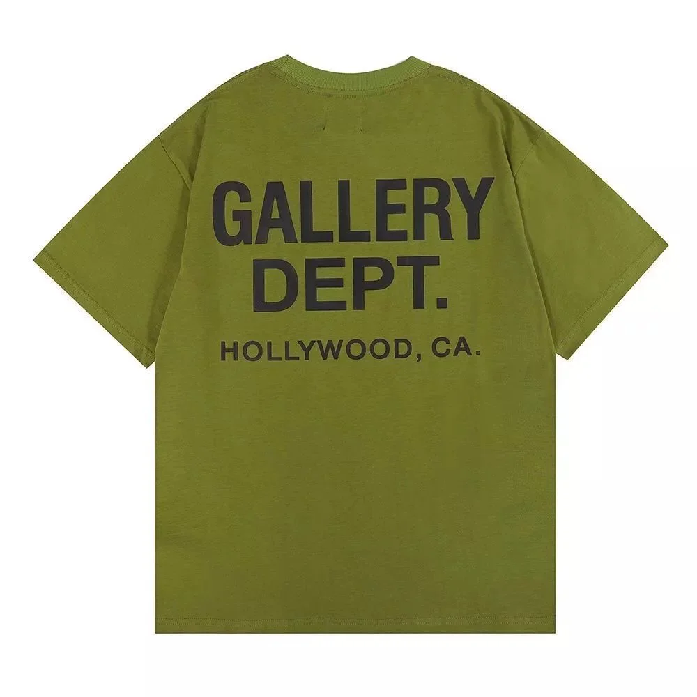 Gallery Dept. Hollywood Olive Green T-Shirt