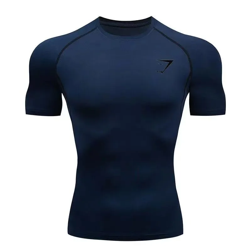Navy Blue 25 Compression T-Shirt