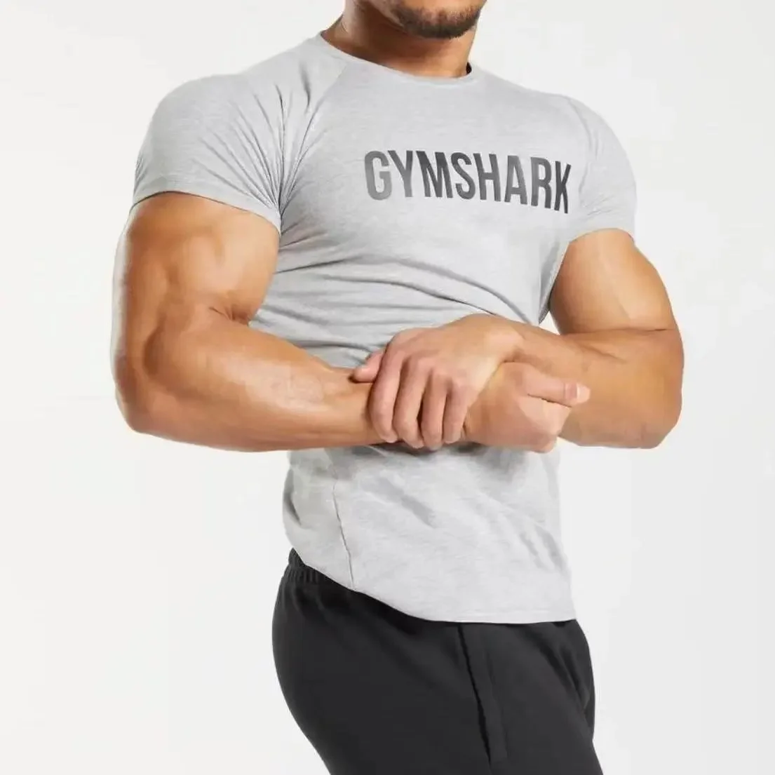 Gymshark Grey Logo T-Shirt