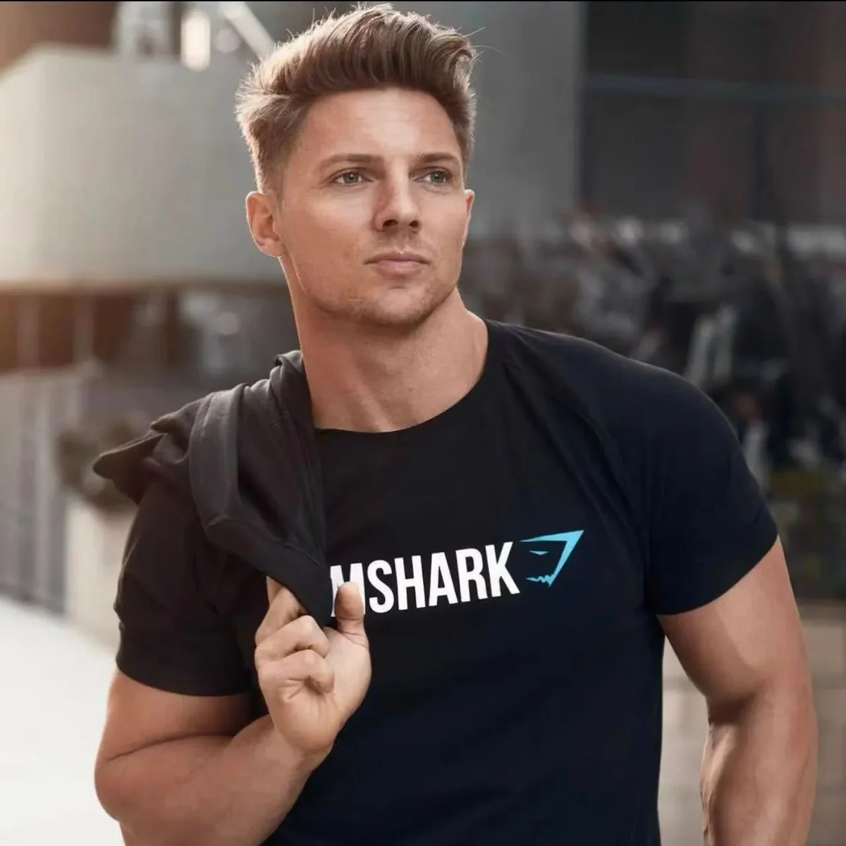 Gymshark Classic Logo Black T-Shirt