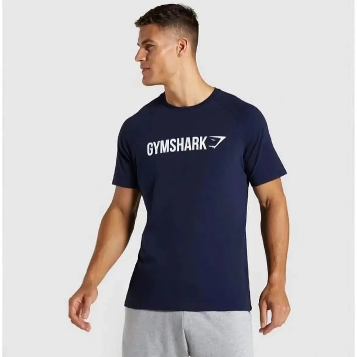 Gymshark Navy Logo T-Shirt