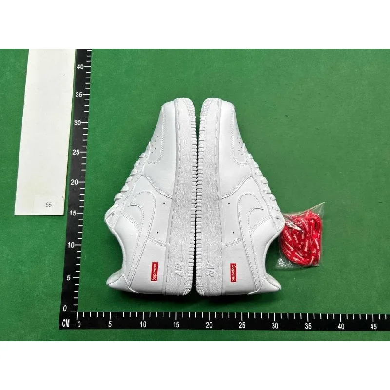 Nike Air Force 1 Supreme White Triple White Sneakers