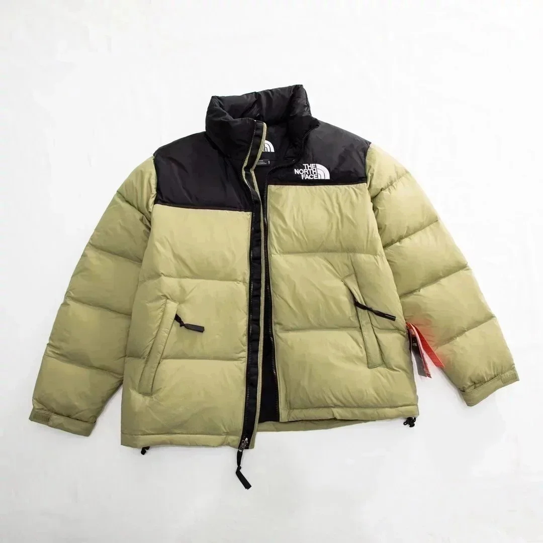 The North Face Nuptse Olive Green Parka