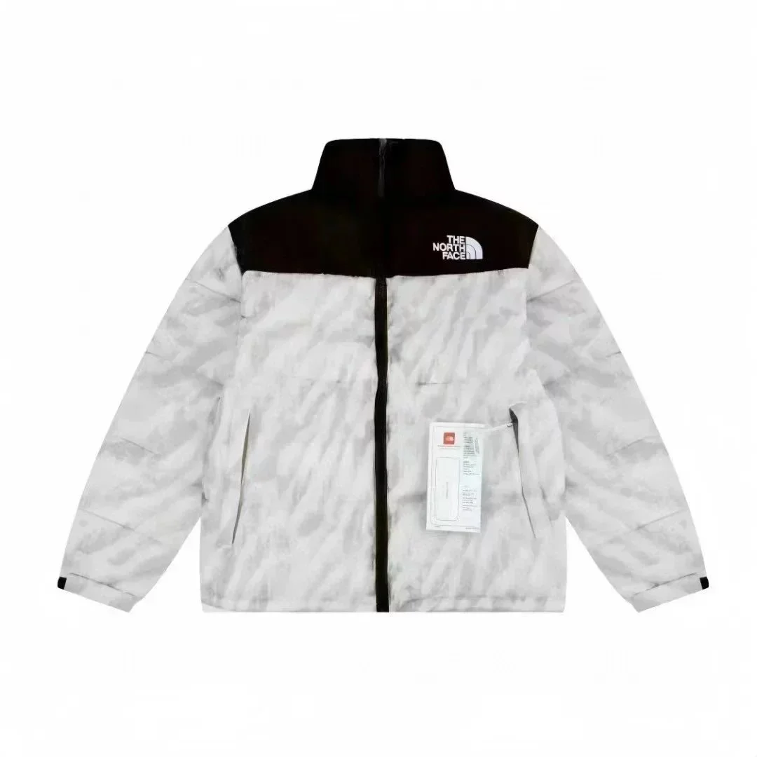 The North Face Nuptse Marble Print Parka