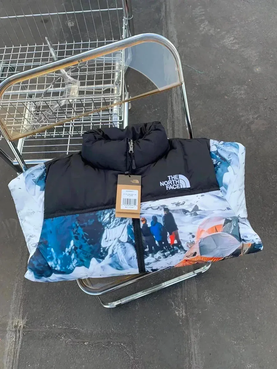 The North Face Nuptse Mountain Print Vest