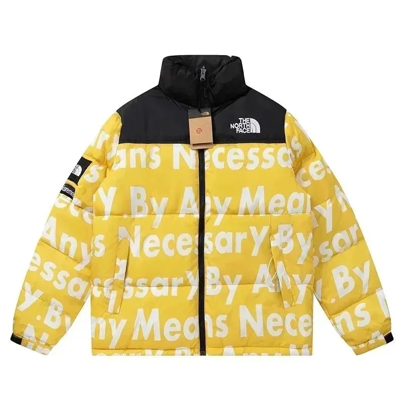 The North Face Nuptse Yellow By Any Means Jacket