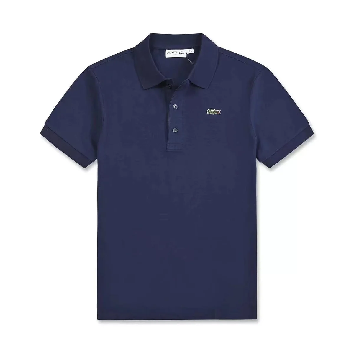 Lacoste Polo Shirt Navy Blue Men's Short Sleeve