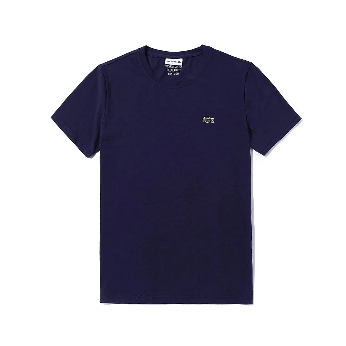 Lacoste Crew Neck Blue T-Shirts
