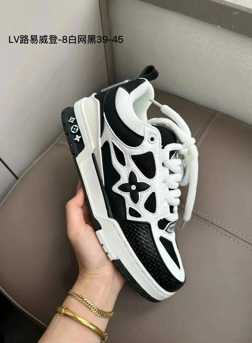 Louis Vuitton LV Trainer White/Black Sneakers
