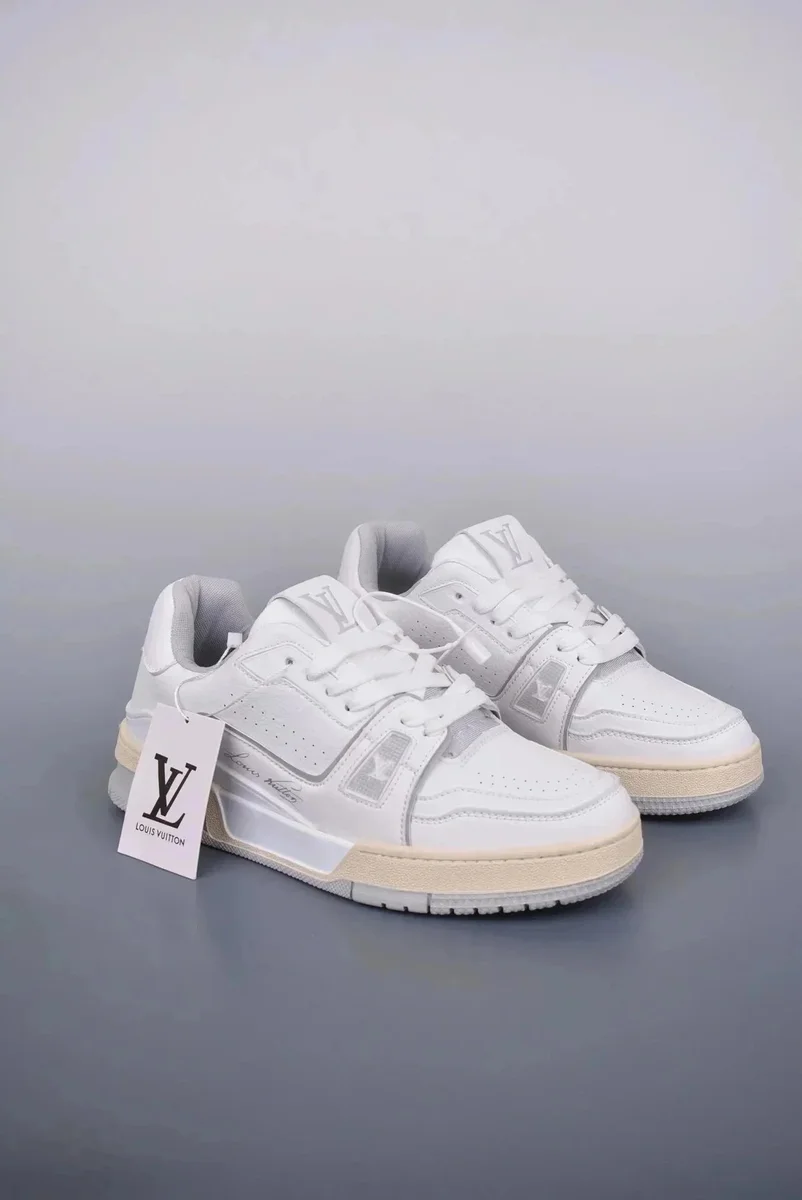 Louis Vuitton LV Trainer White Sneakers