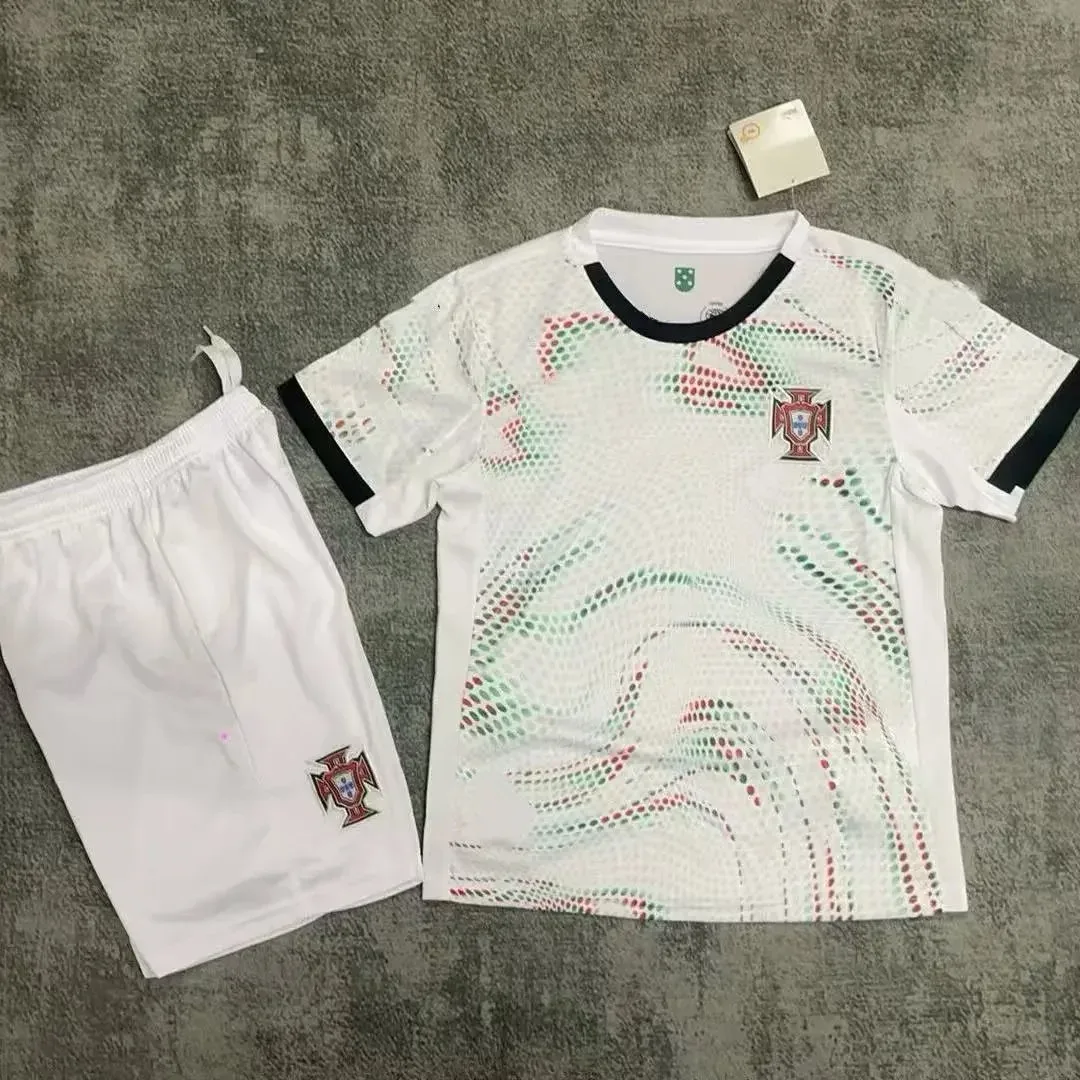2425 Portugal Away Kit Soccer Jersey & Shorts Set