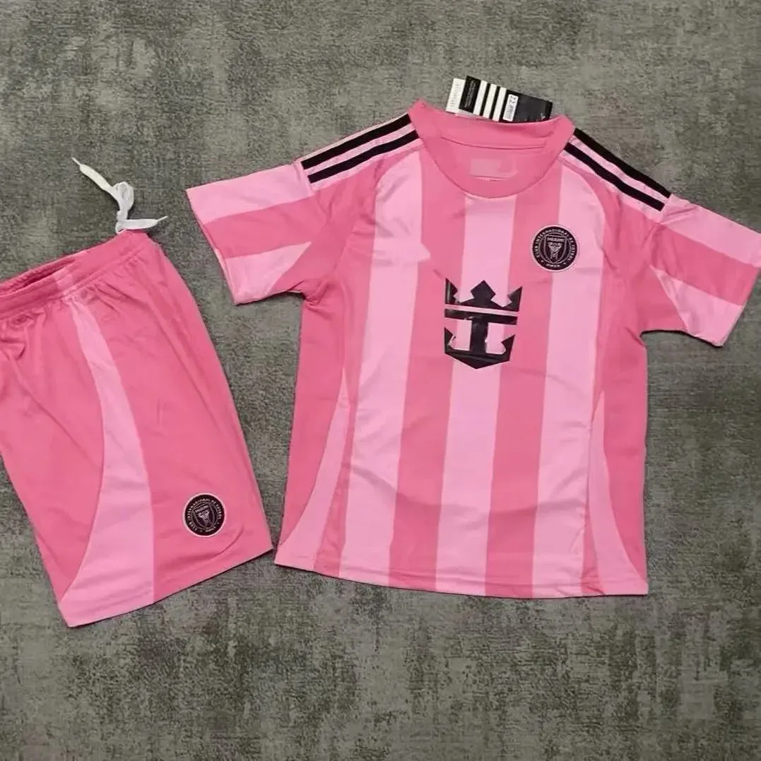 Adidas Pink Miami Home Kit Soccer Set