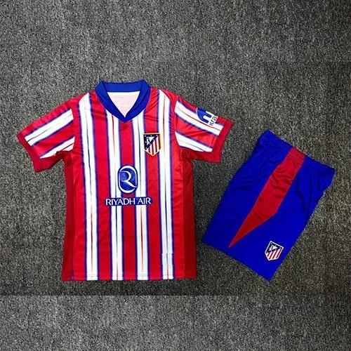 Atletico Madrid Home Kit 24/25 Soccer Set