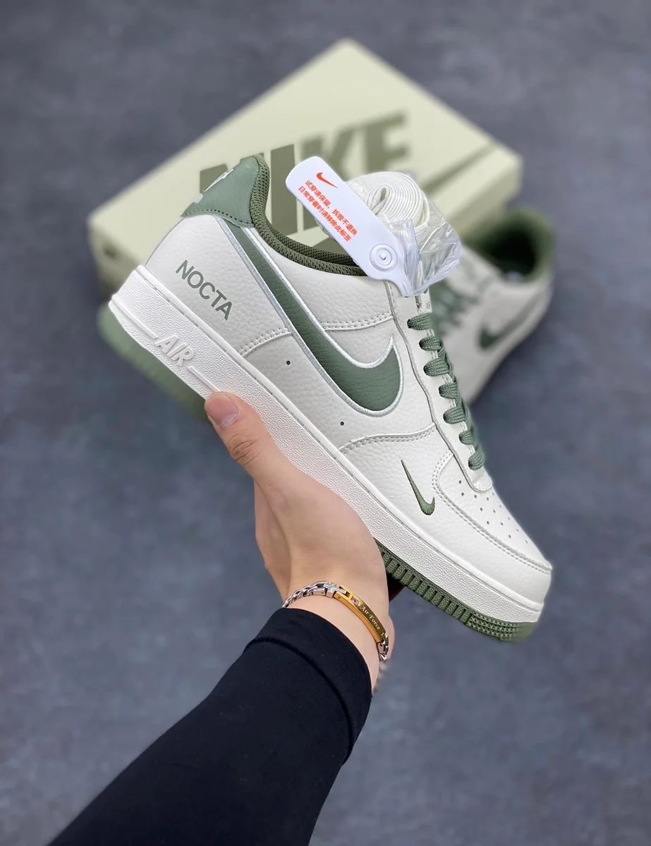 Nike Air Force 1 Nocta Sail/Olive Green Sneakers