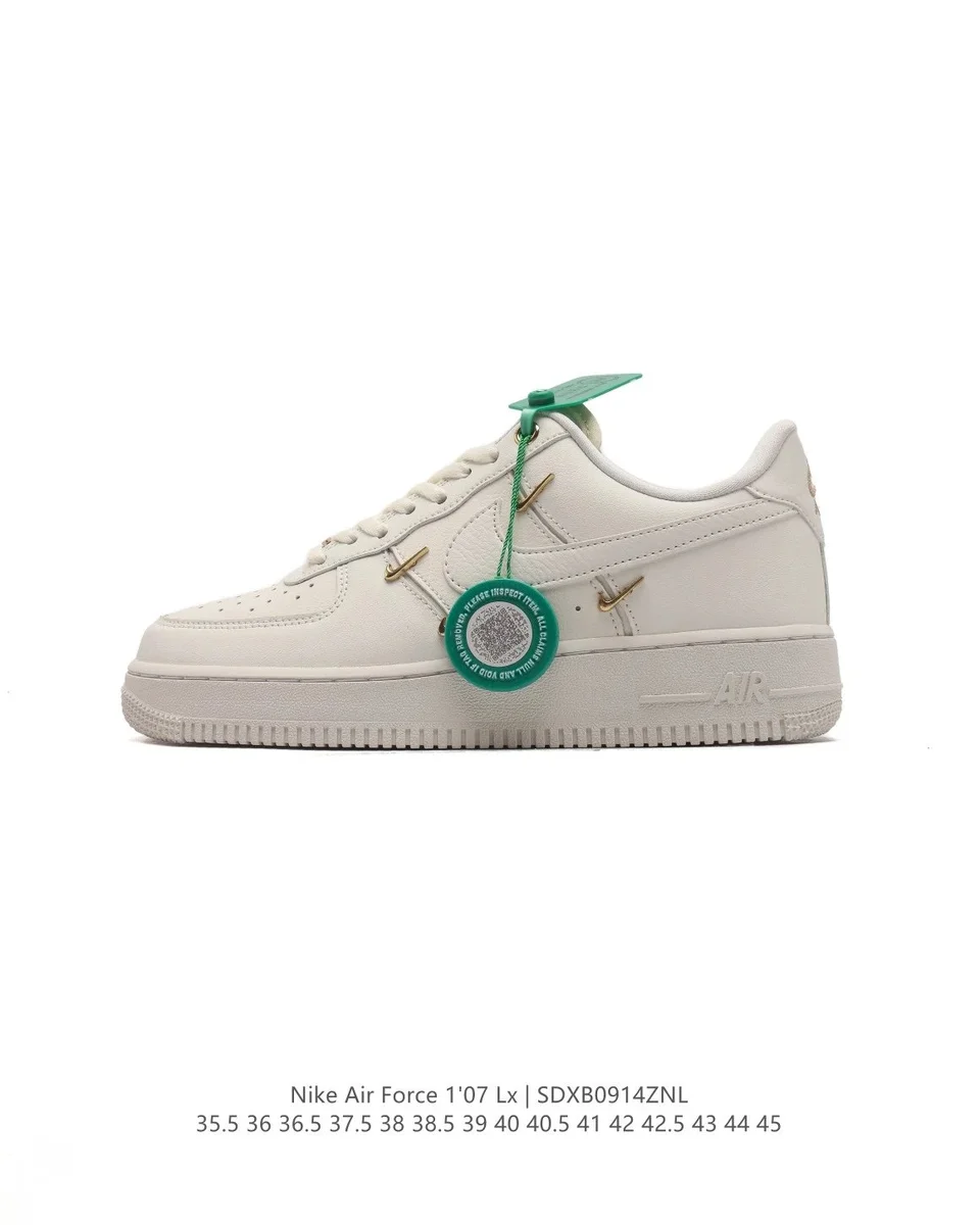 Nike Air Force 1 '07 Lx Sail/University Red Sneakers