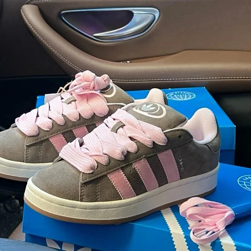 Adidas Superstar Brown Pink Sneakers