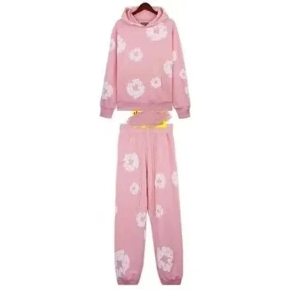 Floral Pink Tracksuit Set