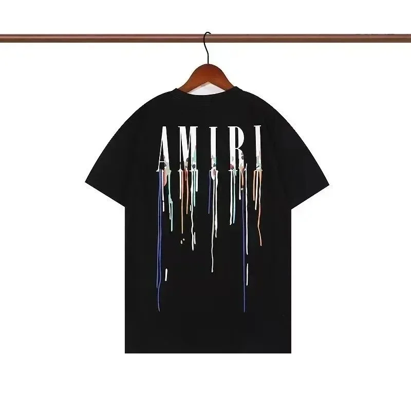 Amiri AMRI Drip Black T-Shirt