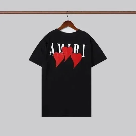 Amiri AMRI Heart Black T-Shirt