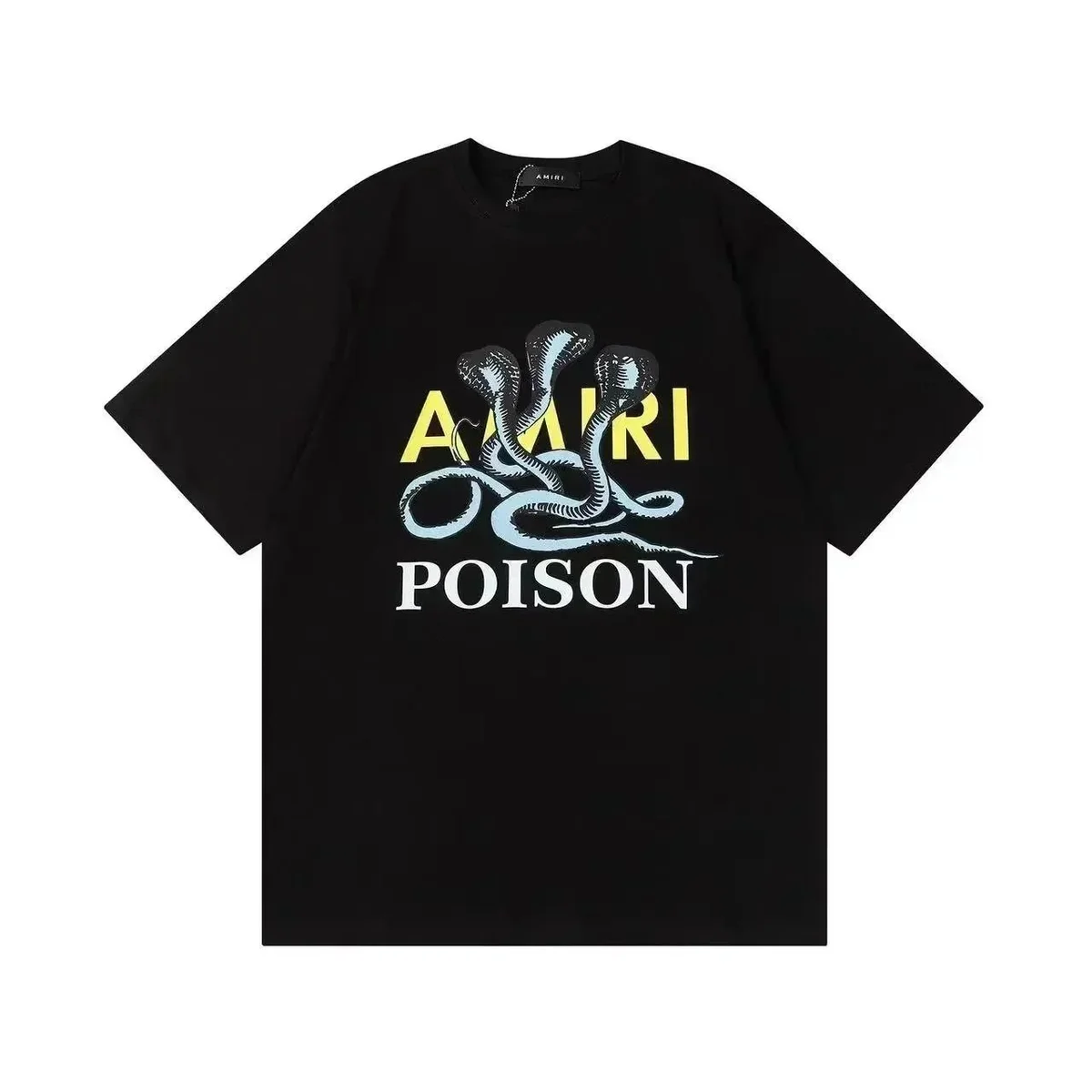 Amiri ALBB-018 Black 'Poison' T-Shirt