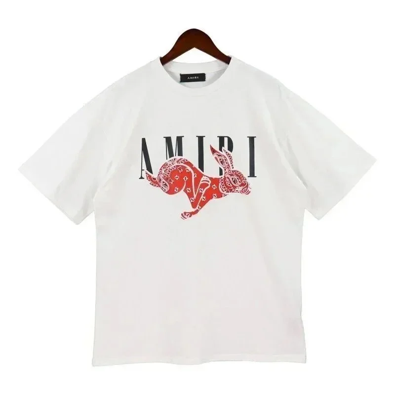 Amiri ALBB-007 White Rabbit T-Shirt