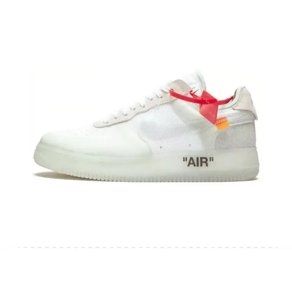 Nike Air Force 1 Off-White 'Triple White' Sneakers