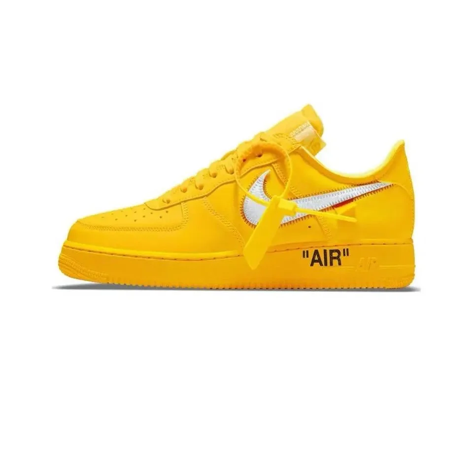 Nike Air Force 1 Off-White 'Sail/Yellow' Sneakers