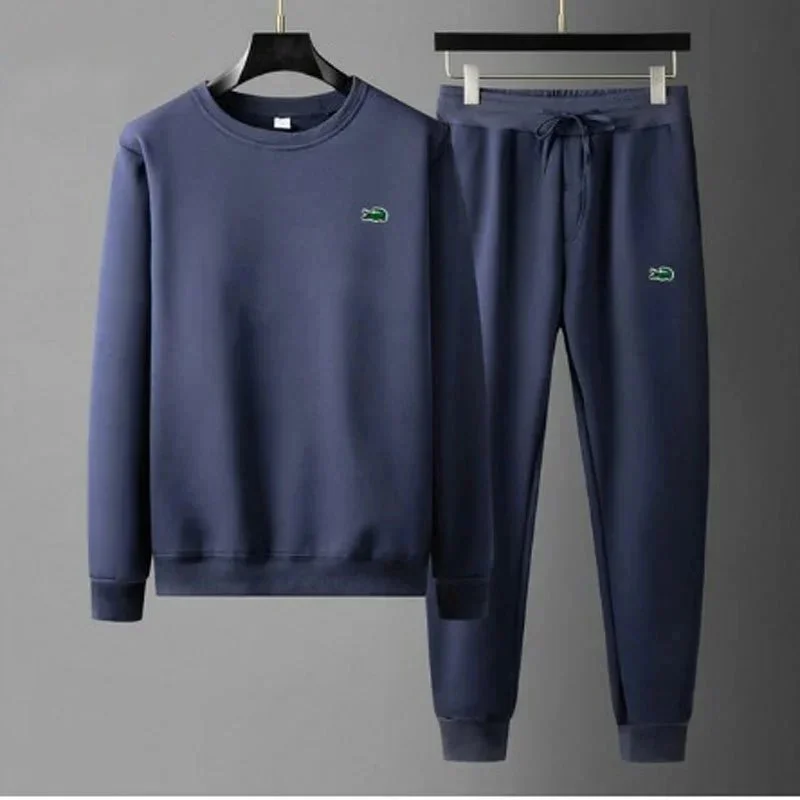 Lacoste Navy Crocodile Tracksuit Set